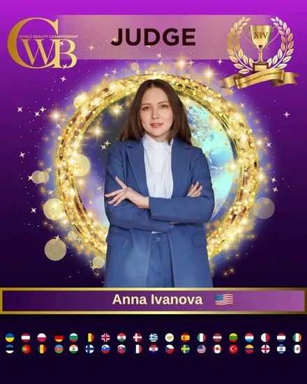 Anna Ivanova — WBC judge banner