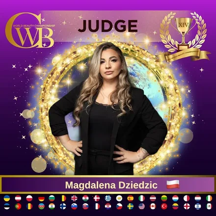 Magdalena Dziedzic — WBC judge banner
