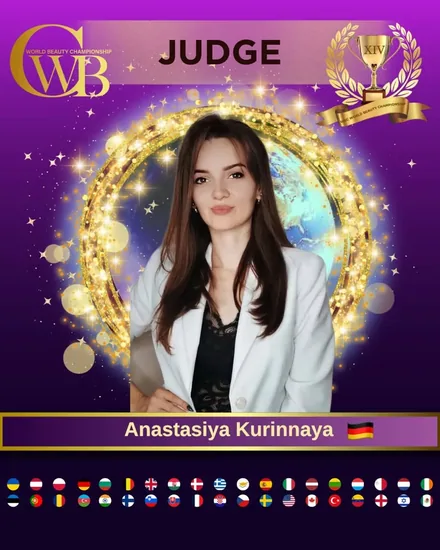 Kurinna Anastasiia — WBC judge banner