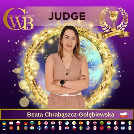 Beata Chrabąszcz-Gołębiewska — WBC judge banner