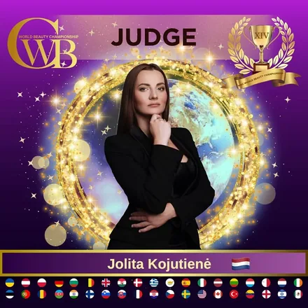 Jolita Kojutienė — WBC judge banner