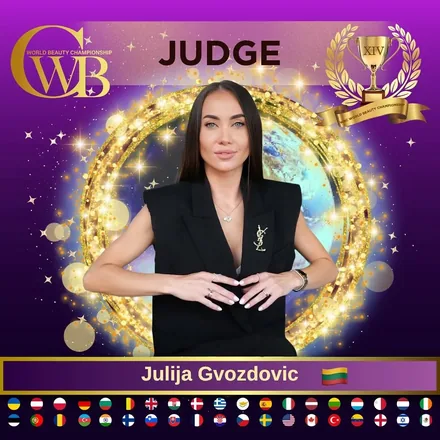 Julija Gvozdovic — WBC judge banner
