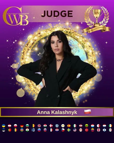 Anna Kalashnyk — WBC judge banner