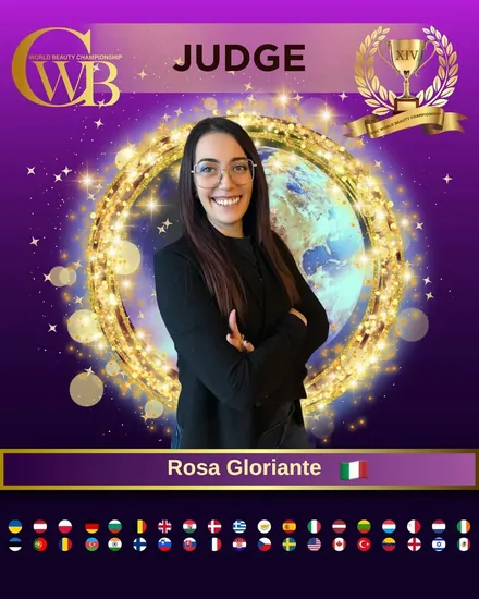 Rosa Gloriante — WBC judge banner