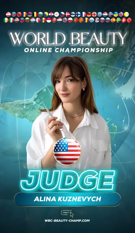 Alina Kuznevych — WBC judge banner