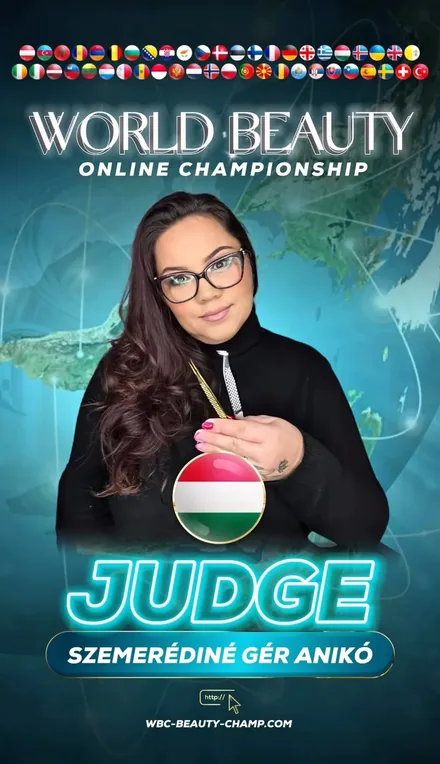 Anikó Szemerédiné Gèr — WBC judge banner