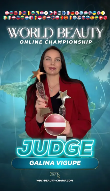 Galina Vigupe — WBC judge banner
