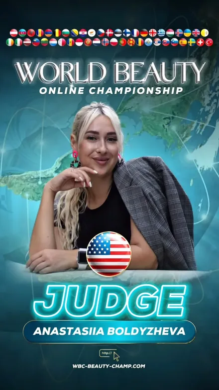 Anastasiia Boldyzheva — WBC judge banner