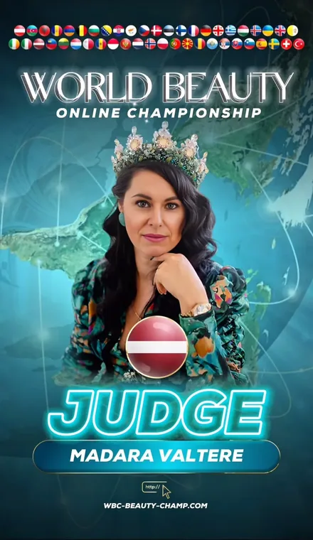 Madara Valtere — WBC judge banner