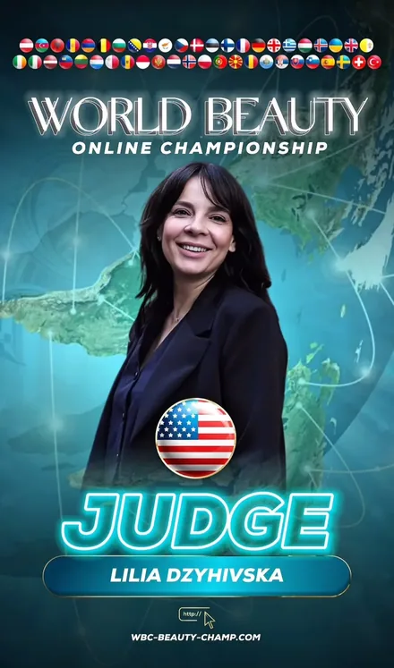 Lilia Dzyhivska — WBC judge banner