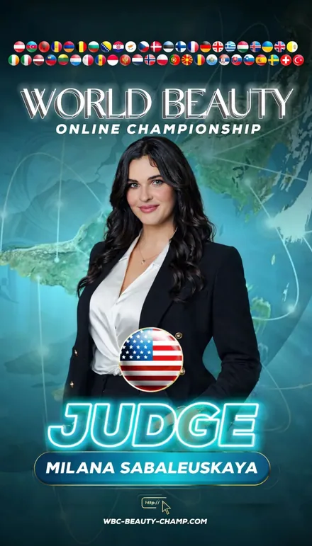 Milana Sabaleuskaya — WBC judge banner