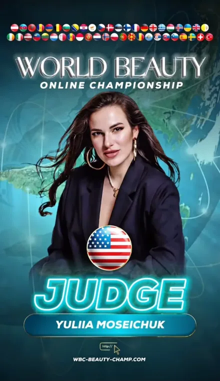 Yuliia Moseichuk — WBC judge banner