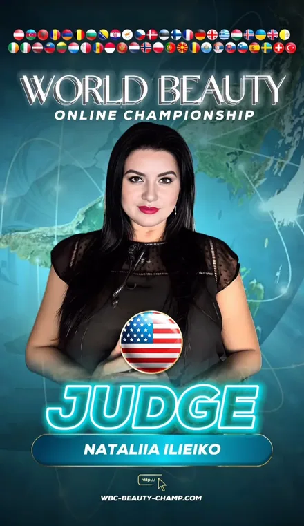 Nataliia Ilieiko — WBC judge banner