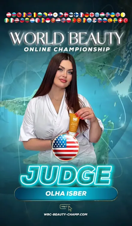 Olha Isber — WBC judge banner