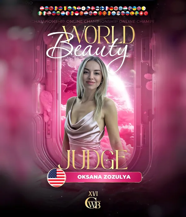 Oksana Zozulya — WBC judge banner