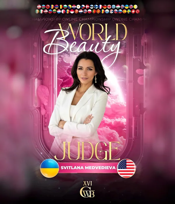 Svitlana Medvedieva — WBC judge banner