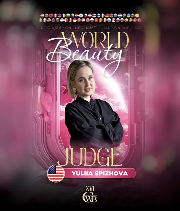 Yuliia Spizhova — WBC judge banner