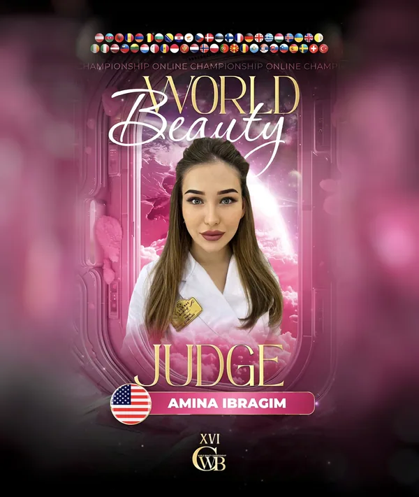 Amina Ibragim — WBC judge banner