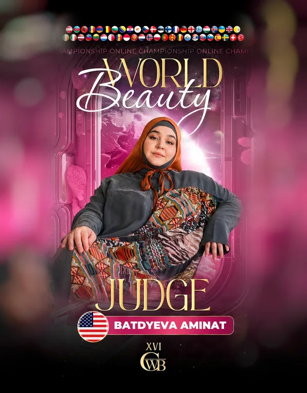 Batdyeva Aminat — WBC judge banner