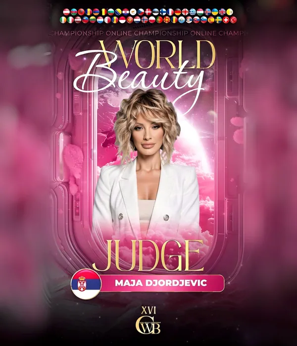 Maja Djordjevic — WBC judge banner