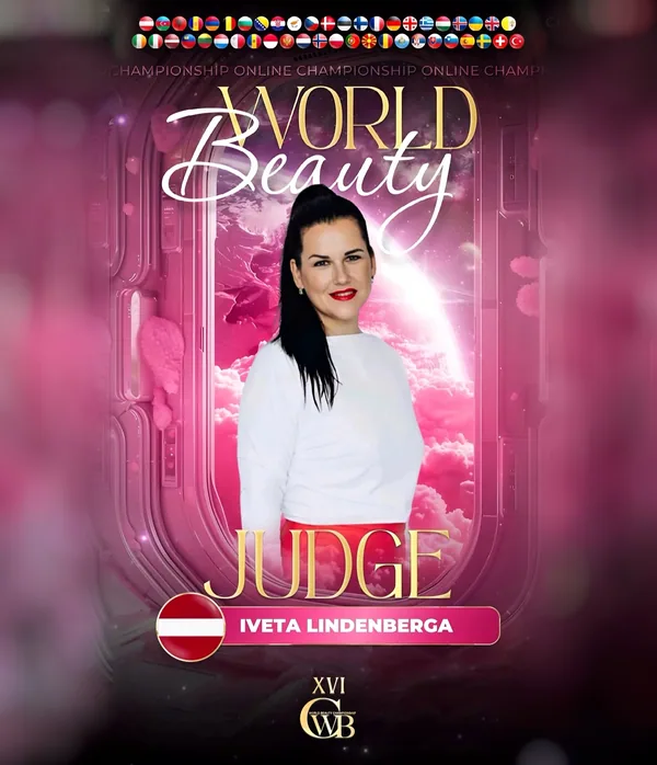Iveta Lindenberga — WBC judge banner