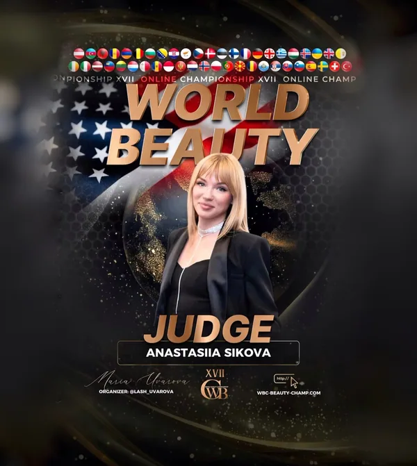 Anastasiia Sikova — WBC judge banner