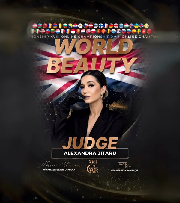 Alexandra Jitaru — WBC judge banner