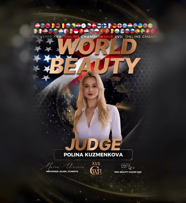 Polina Kuzmenkova — WBC judge banner