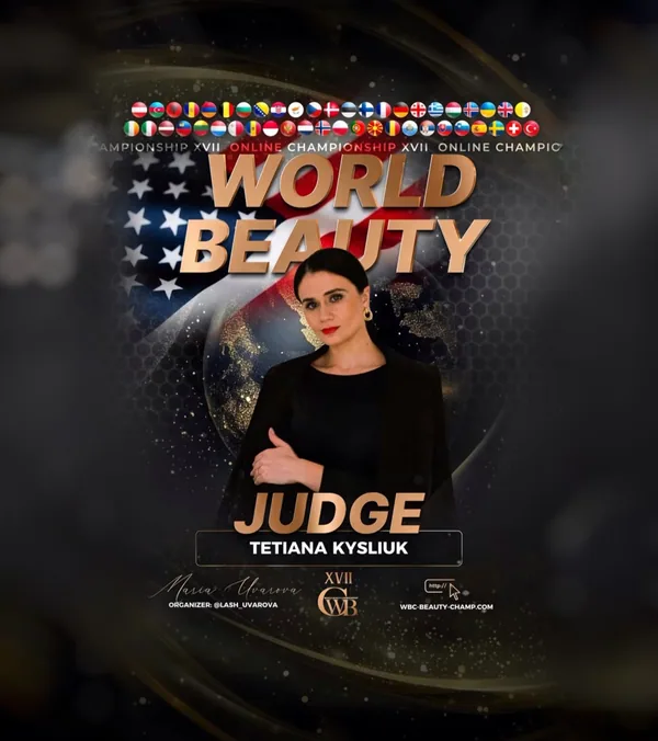 Tetiana Kysliuk — WBC judge banner