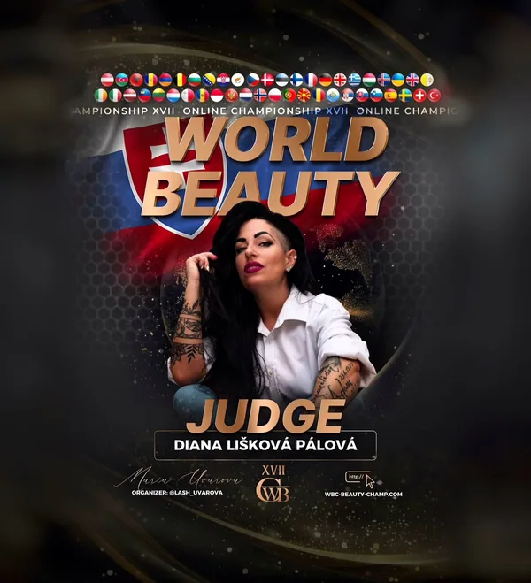 Diana Lišková Pálová — WBC judge banner