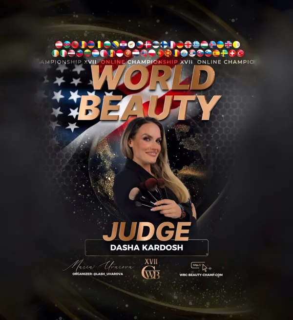 Dasha Kardosh — WBC judge banner