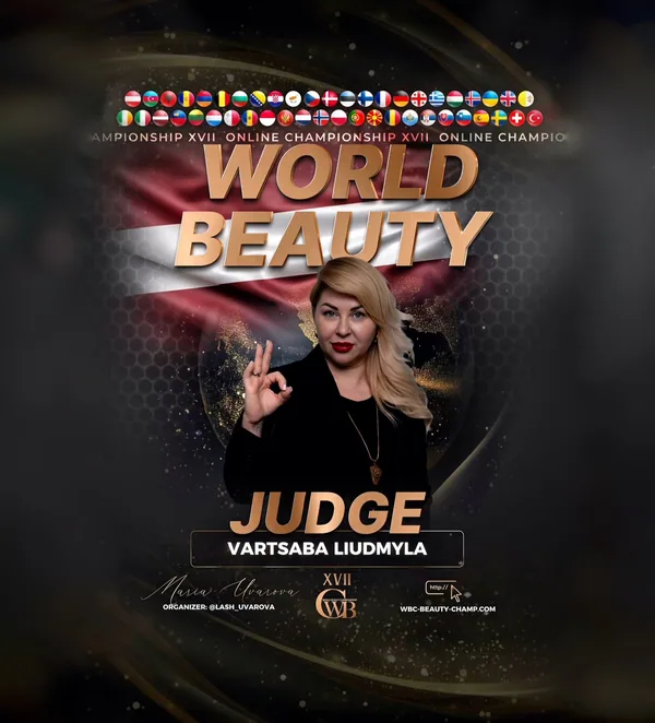 Vartsaba Liudmyla — WBC judge banner