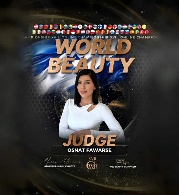 Osnat Fawarse — WBC judge banner
