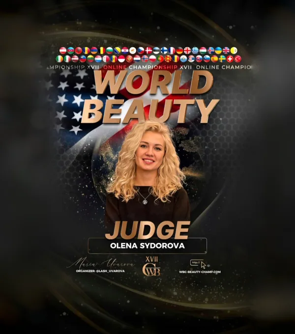 Olena Sydorova — WBC judge banner