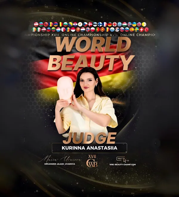 Kurinna Anastasiia — WBC judge banner
