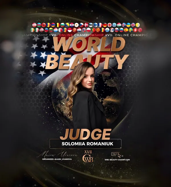 Solomiia Romaniuk — WBC judge banner