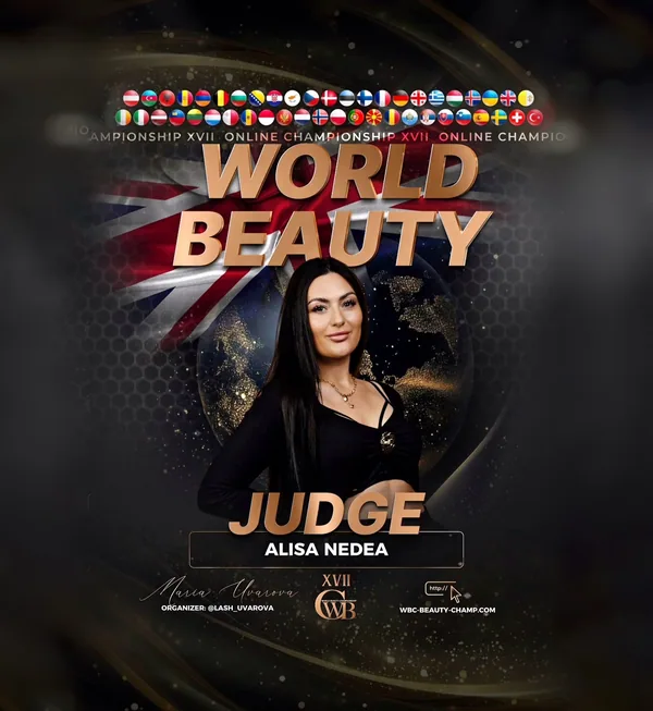 Alisa Nedea — WBC judge banner