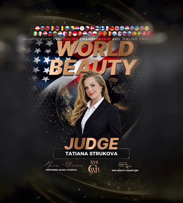 Tatiana Strukova — WBC judge banner