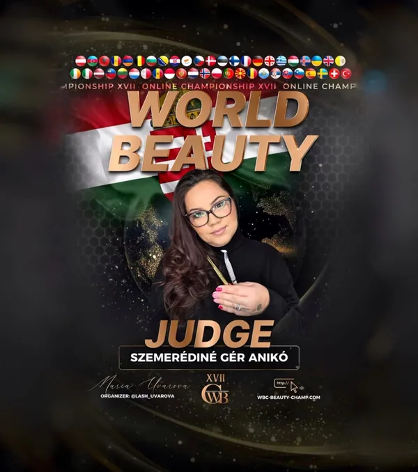 Szemerédiné Gyér Anikó — WBC judge banner