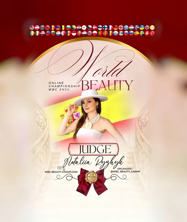 Nataliia Ryzhyk — WBC judge banner