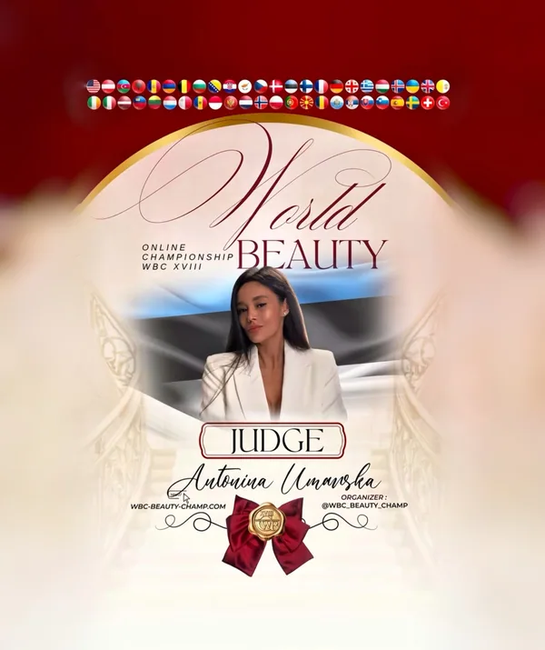 Antonina Umanska — WBC judge banner
