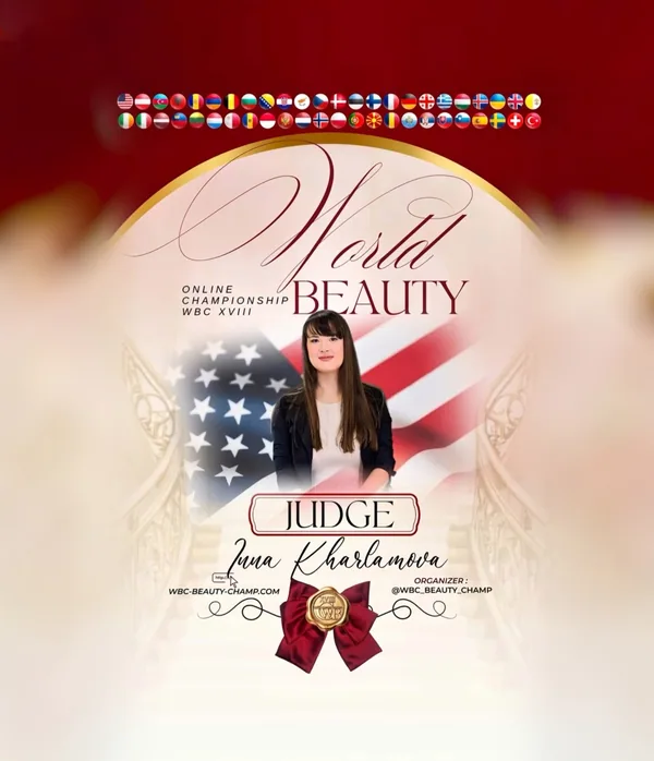 Inna Kharlamova — WBC judge banner