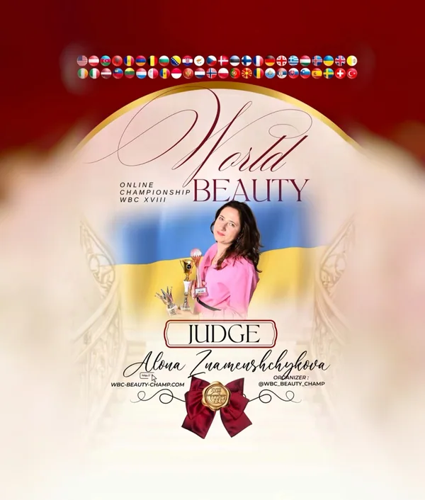 Alona Znamenshchykova — WBC judge banner