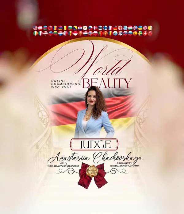 Anastasiia Chaikovskaya — WBC judge banner