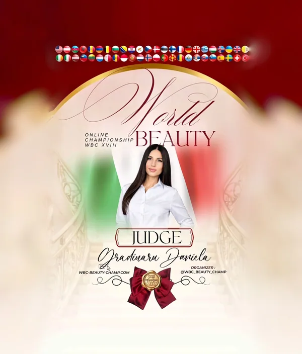 Daniela Gradinaru — WBC judge banner