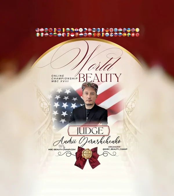 Andrii Gerashchenko — WBC judge banner