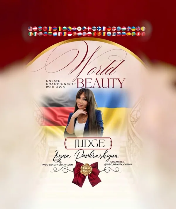 Iryna Pankrashyna — WBC judge banner