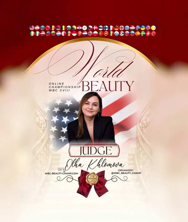 Olha Khlomova — WBC judge banner