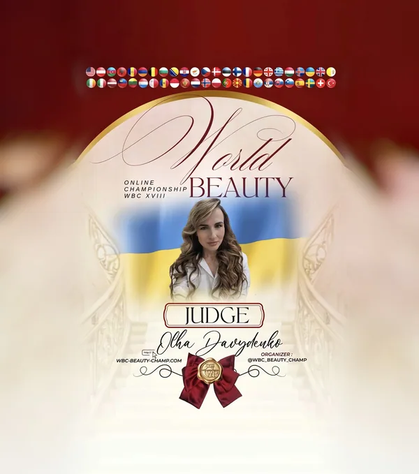 Olha Davydenko — WBC judge banner