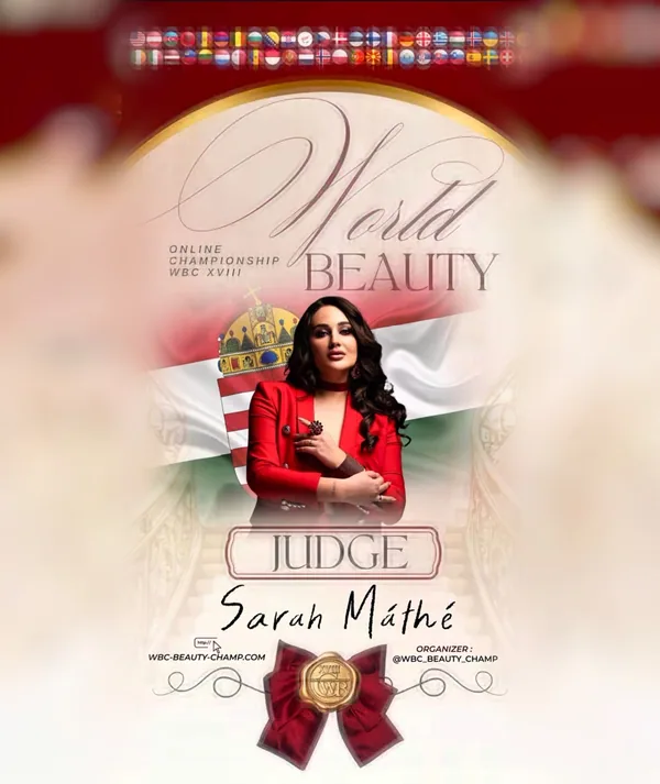 Sarah Máthé — WBC judge banner